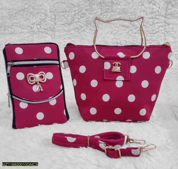 Hand Bags For Girls With Cute Handle And Long Strap